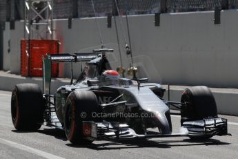 World © Octane Photographic Ltd. Saturday 6th September 2014, Italian GP, Monza - Italy. - Formula 1 Qualifying. Sauber C33 – Adrian Sutil. Digital Ref: 1104LB1D5901