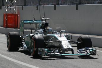 World © Octane Photographic Ltd. Saturday 6th September 2014, Italian GP, Monza - Italy. - Formula 1 Qualifying. Mercedes AMG Petronas F1 W05 Hybrid – Lewis Hamilton. Digital Ref: 1104LB1D5920