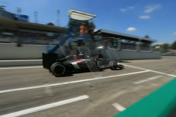 World © Octane Photographic Ltd. Saturday 6th September 2014, Italian GP, Monza - Italy. - Formula 1 Qualifying. Sauber C33 – Adrian Sutil. Digital Ref: 1104LB1D6113