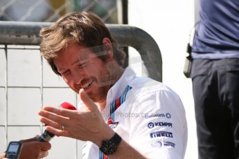 World © Octane Photographic Ltd. Saturday 6th September 2014, Italian GP, Monza - Italy. - Formula 1 Qualifying. Williams Martini Racing - Rob Smedley. Digital Ref: 1104CB7D9970