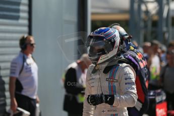 World © Octane Photographic Ltd. Saturday 6th September 2014, Italian GP, Monza - Italy. - Formula 1 Qualifying Parc Ferme. Williams Martini Racing FW36 – Valtteri Bottas. Digital Ref: 1106LB1D6241