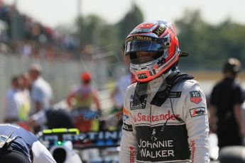 World © Octane Photographic Ltd. Saturday 6th September 2014, Italian GP, Monza - Italy. - Formula 1 Qualifying Parc Ferme. McLaren Mercedes MP4/29 – Kevin Magnussen. Digital Ref: 1106LB1D6292