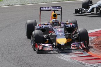 World © Octane Photographic Ltd. Sunday 7th September 2014, Italian GP, Monza - Italy. Formula 1 Race. Infiniti Red Bull Racing RB10 - Sebastian Vettel. Digital Ref: 1112LB1D5981