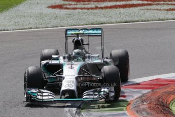 World © Octane Photographic Ltd. Sunday 7th September 2014, Italian GP, Monza - Italy. - Formula 1 Race. Mercedes AMG Petronas F1 W05 Hybrid - Nico Rosberg. Digital Ref: 1112LB1D6037