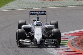 World © Octane Photographic Ltd. Sunday 7th September 2014, Italian GP, Monza - Italy. - Formula 1 Race. Williams Martini Racing FW36 – Felipe Massa. Digital Ref: 1112LB1D6042