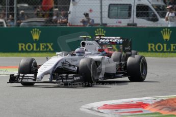 World © Octane Photographic Ltd. Sunday 7th September 2014, Italian GP, Monza - Italy. - Formula 1 Race. Williams Martini Racing FW36 – Valtteri Bottas. Digital Ref: 1112LB1D6096