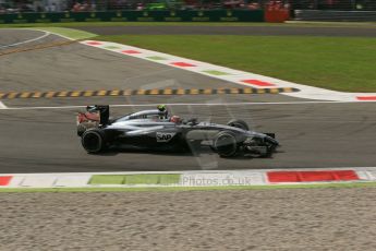 World © Octane Photographic Ltd. Sunday 7th September 2014, Italian GP, Monza - Italy. - Formula 1 Race. McLaren Mercedes MP4/29 – Kevin Magnussen. Digital Ref: 1112LB1D8169
