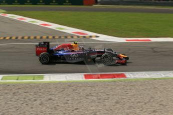 World © Octane Photographic Ltd. Sunday 7th September 2014, Italian GP, Monza - Italy. - Formula 1 Race. Infiniti Red Bull Racing RB10 – Daniel Ricciardo. Digital Ref: 1112LB1D8199