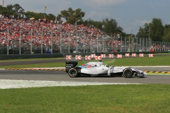 World © Octane Photographic Ltd. Sunday 7th September 2014, Italian GP, Monza - Italy. - Formula 1 Race. Williams Martini Racing FW36 – Felipe Massa. Digital Ref: 1112LB1D8263