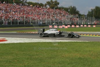 World © Octane Photographic Ltd. Sunday 7th September 2014, Italian GP, Monza - Italy. - Formula 1 Race. McLaren Mercedes MP4/29 – Kevin Magnussen. Digital Ref: 1112LB1D8271