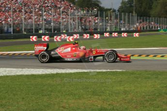 World © Octane Photographic Ltd. Sunday 7th September 2014, Italian GP, Monza - Italy. - Formula 1 Race. Scuderia Ferrari F14T – Kimi Raikkonen. Digital Ref: 1112LB1D8289