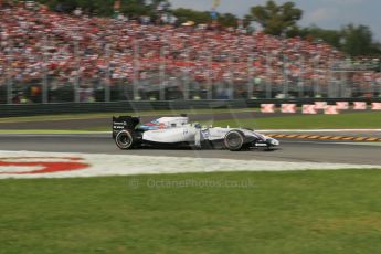 World © Octane Photographic Ltd. Sunday 7th September 2014, Italian GP, Monza - Italy. - Formula 1 Race. Williams Martini Racing FW36 – Felipe Massa. Digital Ref: 1112LB1D8367
