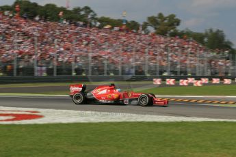 World © Octane Photographic Ltd. Sunday 7th September 2014, Italian GP, Monza - Italy. - Formula 1 Race. Scuderia Ferrari F14T - Fernando Alonso. Digital Ref: 1112LB1D8383