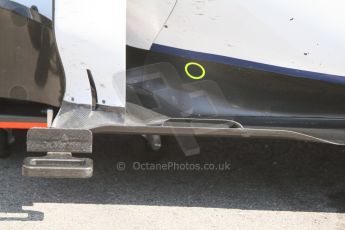 World © Octane Photographic Ltd. Saturday 6th September 2014, Italian GP, Monza - Italy - Formula 1 Qualifying. Williams Martini Racing FW36 turning vanes. Digital Ref: 1096CB7D0049