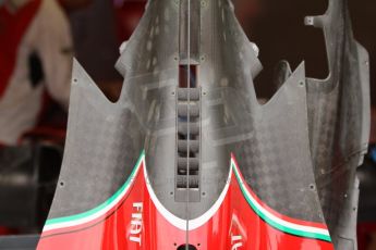 World © Octane Photographic Ltd. Friday 5th September 2014, Italian GP, Monza - Italy - Formula 1 Practice 1. Scuderia Ferrari F14T rear bodywork. Digital Ref: 1096CB7D8882