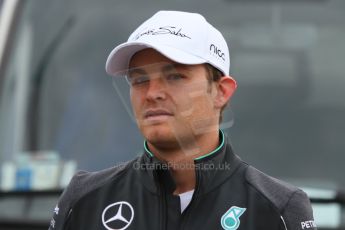 World © Octane Photographic Ltd. Friday 5th September 2014, Italian GP, Monza - Italy - Formula 1 Paddock. Mercedes AMG Petronas F1 W05 Hybrid - Nico Rosberg. Digital Ref: 1093CB7D8614