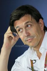World © Octane Photographic Ltd. Friday 5th September 2014, Italian GP, Monza. Toto Wolff -Mercedes Executive Director. Digital Ref: