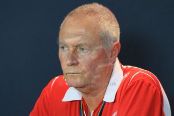 World © Octane Photographic Ltd. Friday 5th September 2014, Italian GP, Monza. John Booth - Marussia F1 Team Team Principal. Digital Ref: