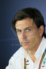 World © Octane Photographic Ltd. Friday 5th September 2014, Italian GP, Monza. Toto Wolff -Mercedes Executive Director. Digital Ref: