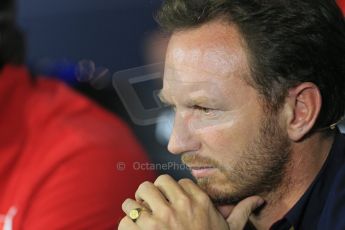 World © Octane Photographic Ltd. Friday 5th September 2014, Italian GP, Monza. Christian Horner - Team Principal of the Infiniti Red Bull Racing. Digital Ref: