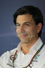 World © Octane Photographic Ltd. Friday 5th September 2014, Italian GP, Monza. Toto Wolff -Mercedes Executive Director. Digital Ref: