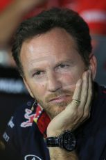 World © Octane Photographic Ltd. Friday 5th September 2014, Italian GP, Monza. Christian Horner - Team Principal of the Infiniti Red Bull Racing. Digital Ref: