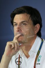 World © Octane Photographic Ltd. Friday 5th September 2014, Italian GP, Monza. Toto Wolff -Mercedes Executive Director. Digital Ref: