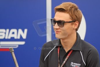 World © Octane Photographic Ltd. Friday Friday 5th September 2014. GP2 Practice – Italian GP - Monza, Italy. Artem Markelov - RT Russian Time. Digital Ref : 1095CB7D8794