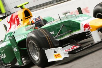 World © Octane Photographic Ltd. Friday Friday 5th September 2014. GP2 Practice – Italian GP - Monza, Italy. Pierre Gasly - EQ8 Caterham Racing. Digital Ref : 1095CB7D8721