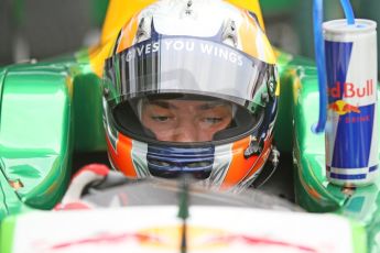 World © Octane Photographic Ltd. Friday Friday 5th September 2014. GP2 Practice – Italian GP - Monza, Italy. Pierre Gasly - EQ8 Caterham Racing. Digital Ref : 1095CB7D9043