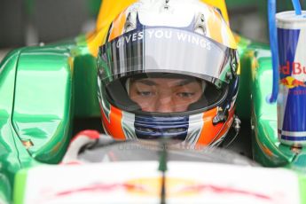 World © Octane Photographic Ltd. Friday Friday 5th September 2014. GP2 Practice – Italian GP - Monza, Italy. Pierre Gasly - EQ8 Caterham Racing. Digital Ref : 1095CB7D9048