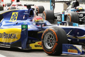 World © Octane Photographic Ltd. Friday Friday 5th September 2014. GP2 Practice – Italian GP - Monza, Italy. Felipe Nasr - Carlin. Digital Ref : 1095CB7D9119