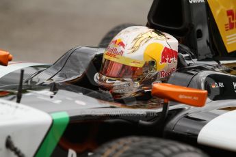 World © Octane Photographic Ltd. Friday Friday 5th September 2014. GP2 Qualifying – Italian GP - Monza, Italy. Daniel Abt - Hilmer Motorsport. Digital Ref: 1098CB7D9311