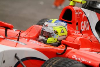 World © Octane Photographic Ltd. Friday Friday 5th September 2014. GP2 Qualifying – Italian GP - Monza, Italy. Andre Negrao - Arden International. Digital Ref : 1098CB7D9356