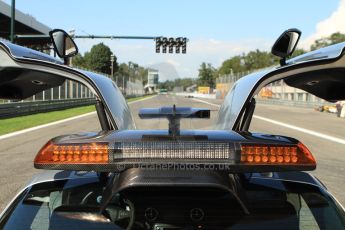 World © Octane Photographic Ltd. Saturday 6th September 2014. GP2 Race 1 – Mercedes SLS AMG GT Safety Car. Digital Ref :