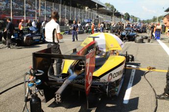 World © Octane Photographic Ltd. Friday Saturday 6th September 2014. GP2 Race 1 – Italian GP - Monza, Italy. Jolyon Palmer – DAMS having to start at the back of the grid. Digital Ref :