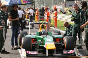 World © Octane Photographic Ltd. Friday Sunday 7th September 2014. GP2 Race 2 – Italian GP - Monza, Italy. Pierre Gasly - EQ8 Caterham Racing. Digital Ref :