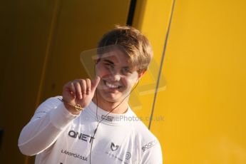 World © Octane Photographic Ltd. Saturday 6th September 2014. GP3 Qualifying Session, Italian GP, Monza - Italy. Patrick Kujala - Marussia Manor Racing. Digital Ref : 1103CB7D9683
