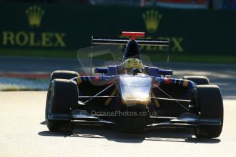 World © Octane Photographic Ltd. Saturday 6th September 2014. GP3 Race 1, Italian GP, Monza - Italy. Luis Sa Silva - Carlin. Digital Ref : 1108LB1D6770