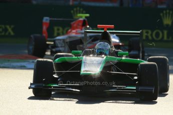 World © Octane Photographic Ltd. Saturday 6th September 2014. GP3 Race 1, Italian GP, Monza - Italy. Alfonso Celis jr - Status Grand Prix. Digital Ref : 1108LB1D6777