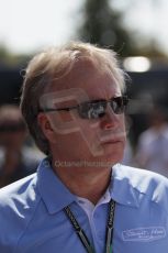 World © Octane Photographic Ltd. Saturday 6th September 2014, Italian GP, Monza - Italy. - Formula 1 Paddock. Haas Formula 1 - Gene Haas. Digital Ref: