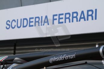 World © Octane Photographic Ltd. Sunday 7th September 2014, Italian GP, Monza - Italy. - Formula 1 Pitlane. Scuderia Ferrari refuelling rig. Digital Ref: 1109CB7D0415