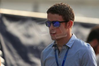 World © Octane Photographic Ltd. Sunday 7th September 2014, Italian GP, Monza - Italy. - Formula 1 Paddock. Paul di Resta. Digital Ref: 1109LB1D6898