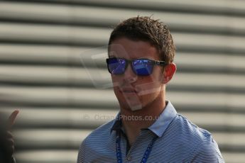 World © Octane Photographic Ltd. Sunday 7th September 2014, Italian GP, Monza - Italy. - Formula 1 Paddock. Paul di Resta. Digital Ref: 1109LB1D6903