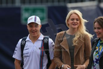 World © Octane Photographic Ltd. Sunday 7th September 2014, Italian GP, Monza - Italy. - Formula 1 Paddock. Williams Martini Racing FW36 – Valtteri Bottas. Digital Ref: 1109LB1D7013