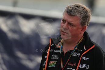 World © Octane Photographic Ltd. Sunday 7th September 2014, Italian GP, Monza - Italy. - Formula 1 Paddock. Sahara Force India – COO - Otmar Szafnauer. Digital Ref : 1109LB1D7032