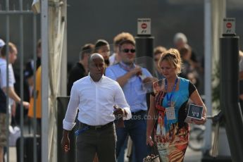 World © Octane Photographic Ltd. Sunday 7th September 2014, Italian GP, Monza - Italy. - Formula 1 Paddock. Anthony Hamilton. Digital Ref: 1109LB1D7160