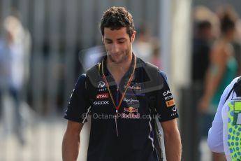 World © Octane Photographic Ltd. Sunday 7th September 2014, Italian GP, Monza - Italy. - Formula 1 Paddock. Infiniti Red Bull Racing RB10 – Daniel Ricciardo. Digital Ref: 1109LB1D7273