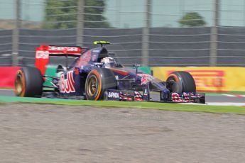 World © Octane Photographic Ltd. Friday 3rd October 2014, Japanese Grand Prix - Suzuka. - Formula 1 Practice 1. Scuderia Toro Rosso STR 9 – Daniil Kvyat. Digital Ref: