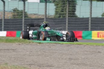 World © Octane Photographic Ltd. Friday 3rd October 2014, Japanese Grand Prix - Suzuka. - Formula 1 Practice 1. Caterham F1 Team CT05 – Marcus Ericsson. Digital Ref: